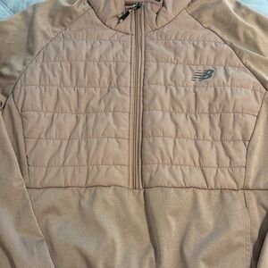 New Balance women’s dusty pink/beige Puffer Jacket